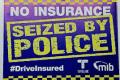 58 uninsured vehicles seized during week-long campaign
