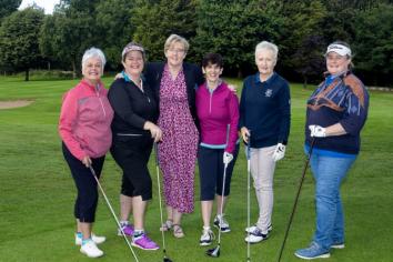 Sunshine prevails during Lady Captain Carmel's big Day at Newtownstewart