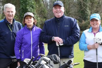 Captains' drive-in marks start of new golfing season at Newtownstewart