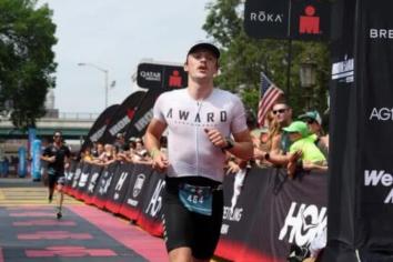 STC's Adam Ward brings home second place overall at Ironman 70.3 Western Massachusetts
