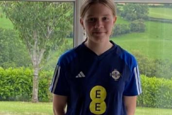 Sally to represent NI U16 squad at SuperCup