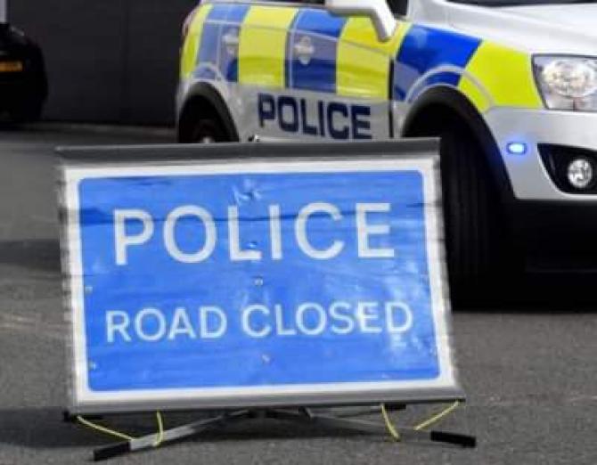 Emergency services at scene of A5 crash 