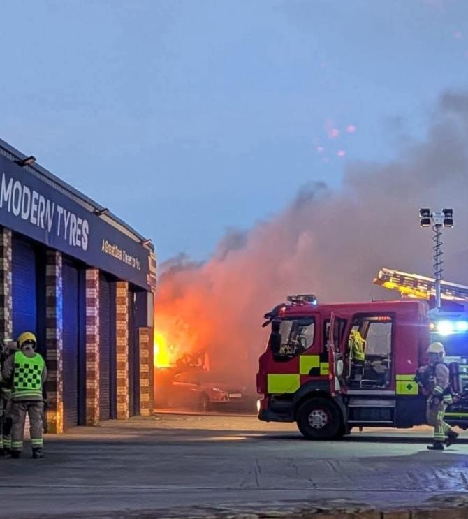 Strabane blaze being treated as arson