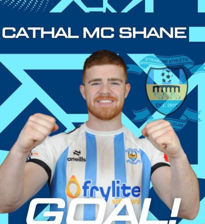 Late goal sees Strabane progress in BetMcLean Cup