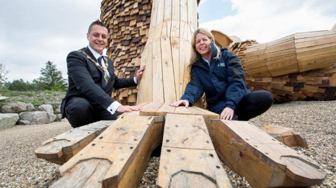 Giants arriving ahead of unique Sperrins Sculpture Trail launch