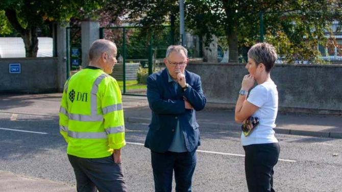 McHugh and Devine meet Roads Service on Victoria Bridge concerns