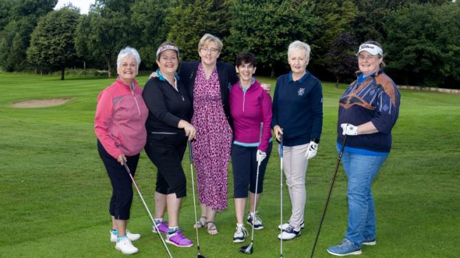 Sunshine prevails during Lady Captain Carmel's big Day at Newtownstewart