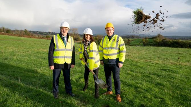 Sod turned on new development at Lifford Common