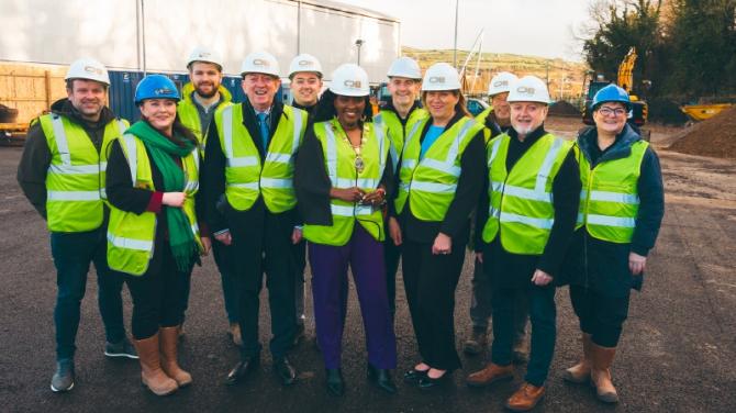 Mayor cuts sod on Melvin Sports Complex upgrade