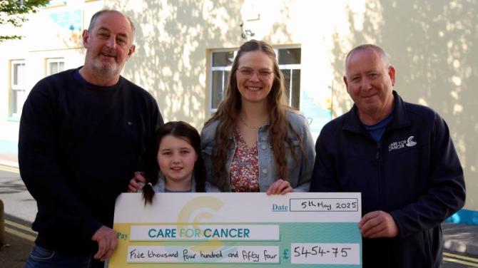 Castlederg's Linda completes charity cycle in memory of late mother-in-law