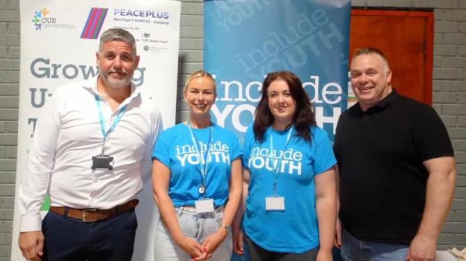 Young people mark Mental Health Awareness Week at HeadsUp celebration