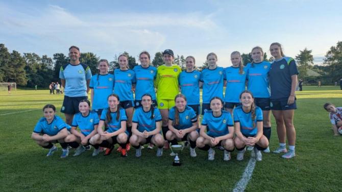 Swifts' U16 Ladies crowned Summer Cup winners