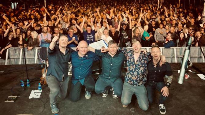 Castlederg band 'Brassneck Saints' set to release new single after Dutch Festival success