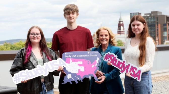 Donemana student heads to US for prestigious Study USA programme