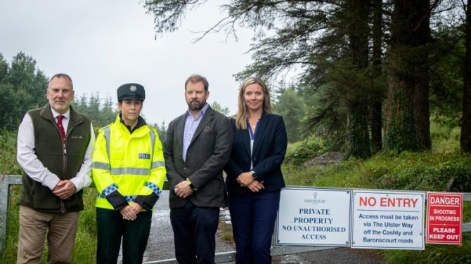 Warning issued over deer poaching and aggravated trespass at Baronscourt Estate