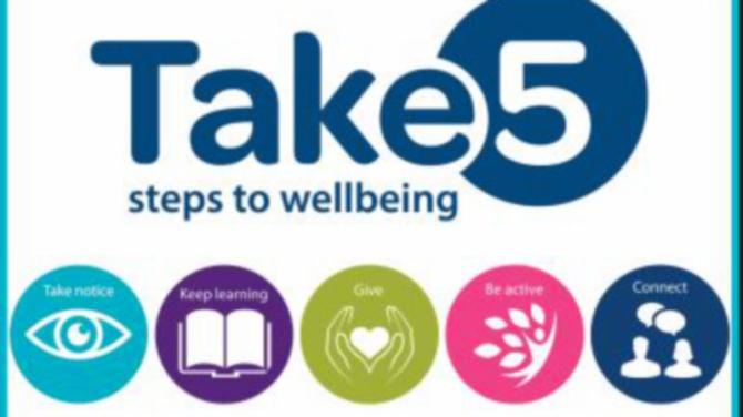 Campaign urges people to 'Take 5' for better mental health