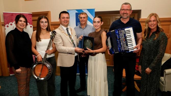 Mayoral reception in recognition of Plumbridge teenager's All-Ireland success