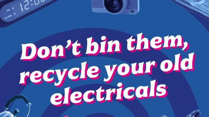 Council encourages residents to recycle electricals this International E-Waste Day