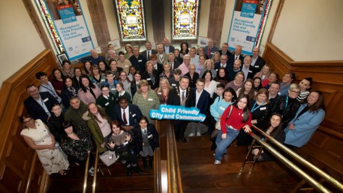 Derry and Strabane crowned UNICEF Child Friendly city and district
