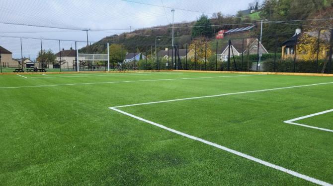 MUGA pitch reopens following remedial works