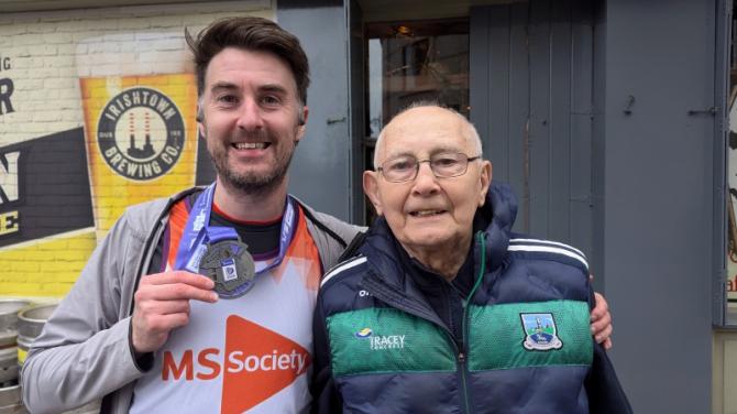 Ciaran keeps family marathon legacy alive for MS Society