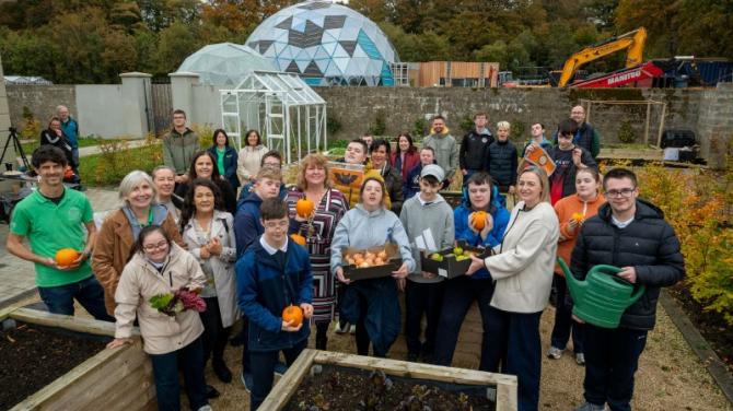 Knockavoe pupils celebrate World Food Day at Acorn Farm