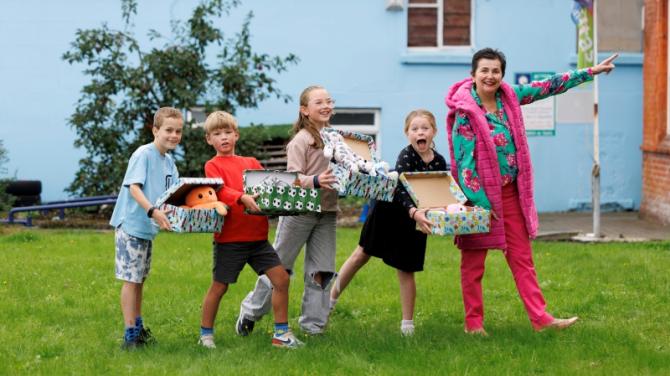 Local schools urged to support shoebox appeal