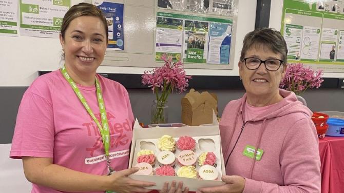 Strabane staff raise hundreds for Tickled Pink with colleague bake sale