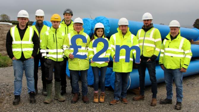 Phase two of Tullywhisker Castletown Water Improvement Scheme gets underway