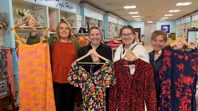 Foyle Hospice volunteers needed in Castlederg and Strabane shops