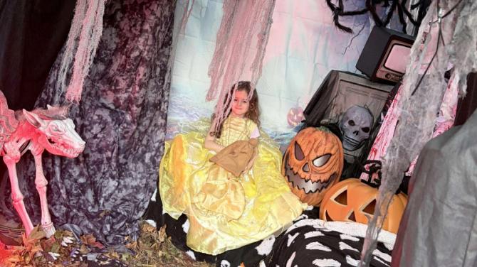 Strabane family transform garden into spooktacular feature for charity