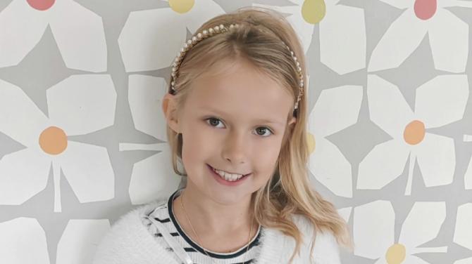 Nine-year-old Bella skips her way to £1,670 for Macmillan Cancer Support