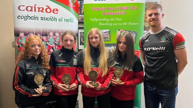 Awards presented to Owen Roes youth players
