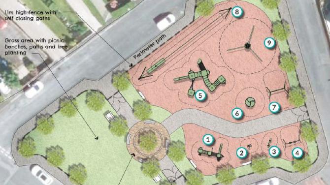 Plan lodged for new play park in Clady