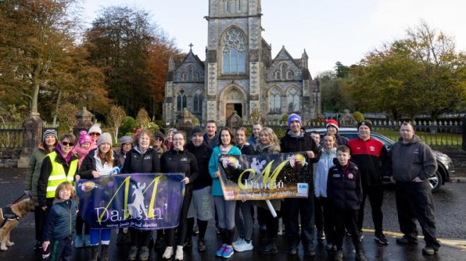 Sixth annual climb of Knockavoe aids local charities