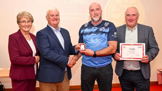 Sigersons' Liam recognised for contribution to GAA in Strabane