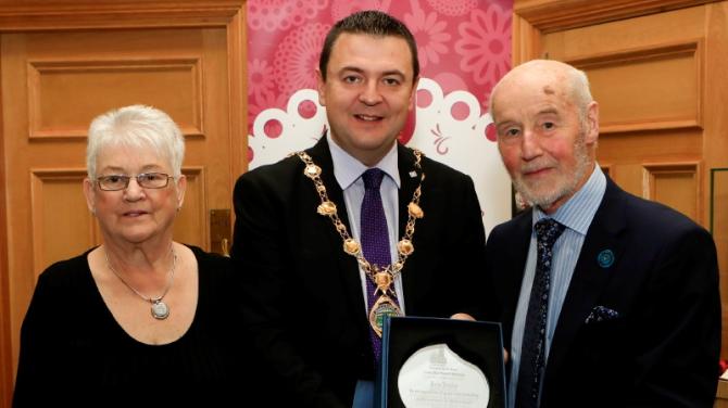 Mayor hosts reception for Ken Irwin to mark his achievements in motorsport