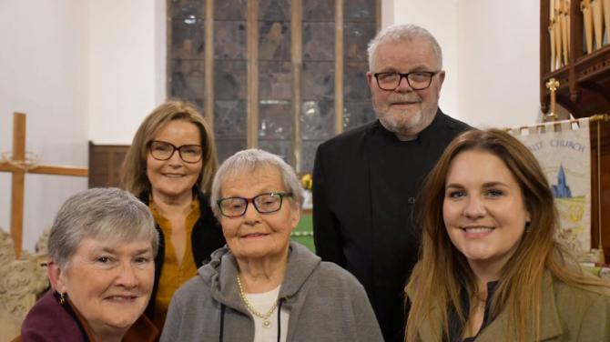 Homecoming as Rev Wray introduced as priest-in-charge at Christ Church