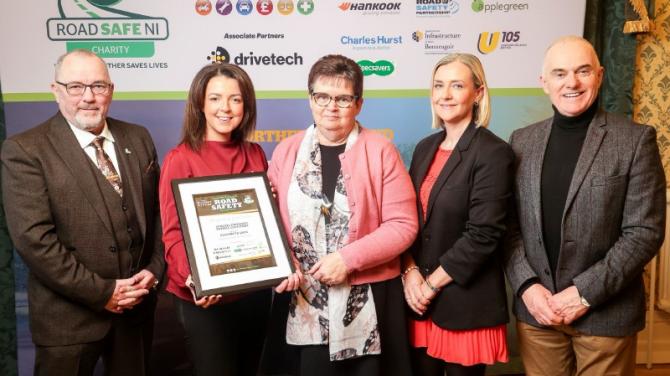 Artigarvan Primary School's Elizabeth named 'School Crossing Patrol Person of the Year'