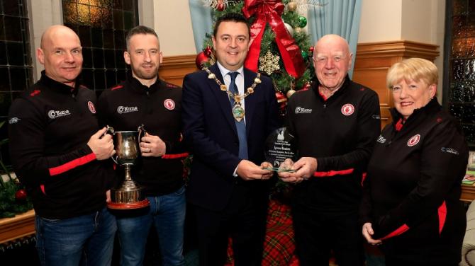 Mayor hosts special reception for Tyrone Masters team