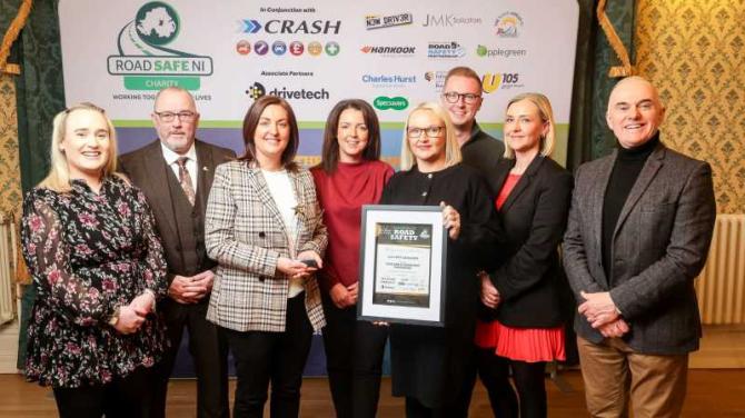 Gamechanging Easilink training programme wins NI Road Safety Award