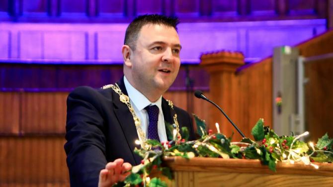 Mayor looking forward to a year 'full of positivity and progress'