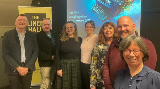 St Johnston man wins Linenhall Library Ulster-Scots short story&nbsp;competition