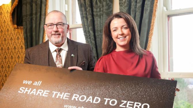 Road Safety charity reminds us to 'Share the Road to Zero'