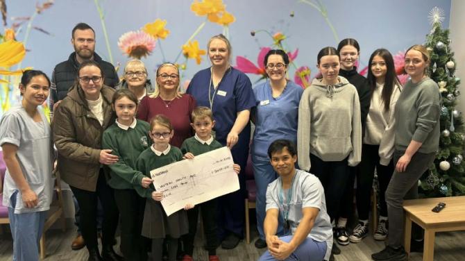 Charity waxing night in Donemana raises funds for the Intensive Care Unit at Altnagelvin Hospital