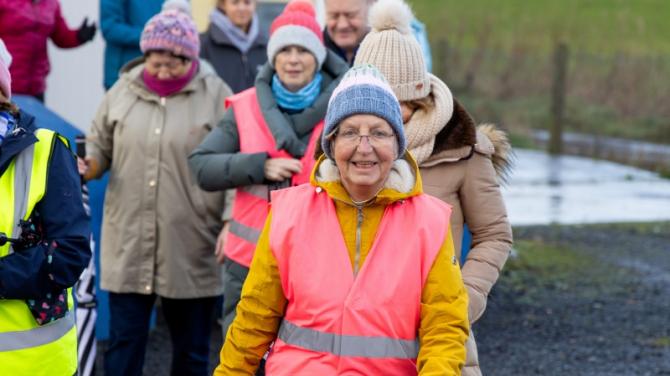Stepping out for charity walk in Ballymagorry