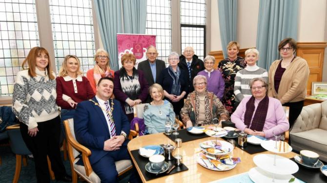 Mayor hosts reception for Castlederg MS Society