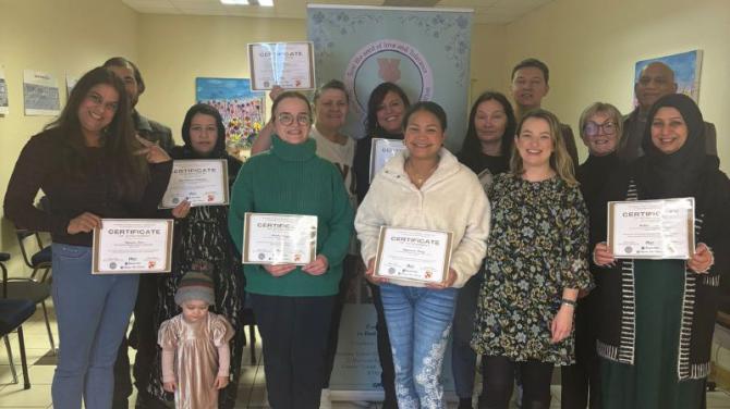 Local learners celebrate success in community English programme