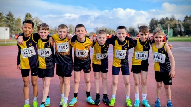 Triple gold for Strabane AC youth
