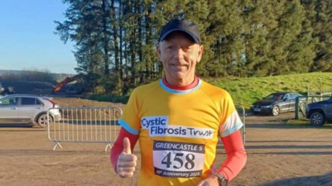 Castlederg man takes on another London Marathon for Cystic Fibrosis